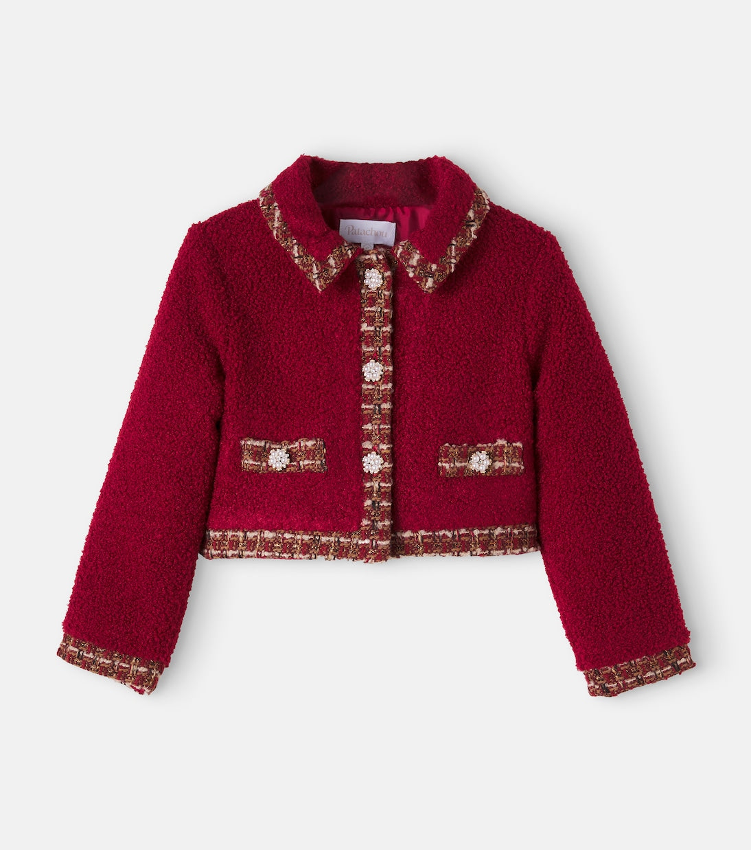 Patachou - Embellished bouclé jacket
