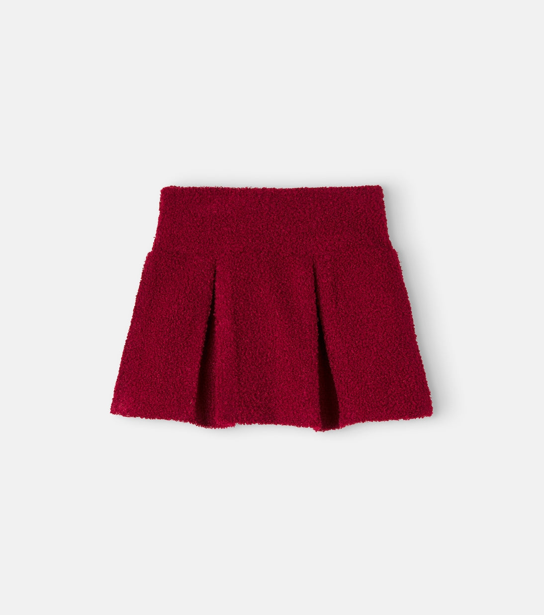 Patachou - Embellished pleated bouclé skirt