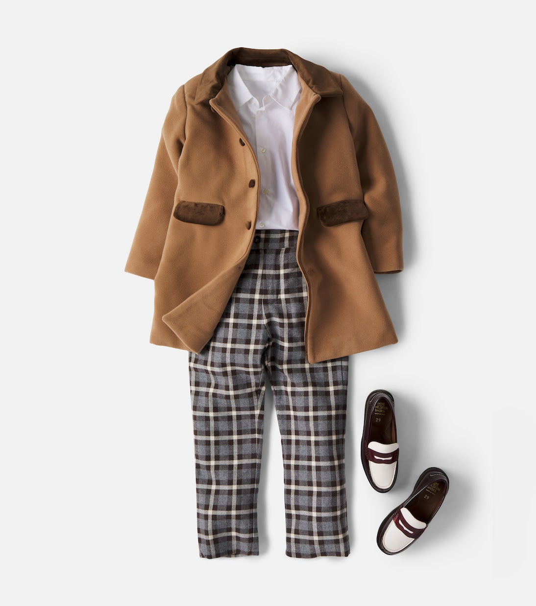 Patachou - Velvet-trimmed coat