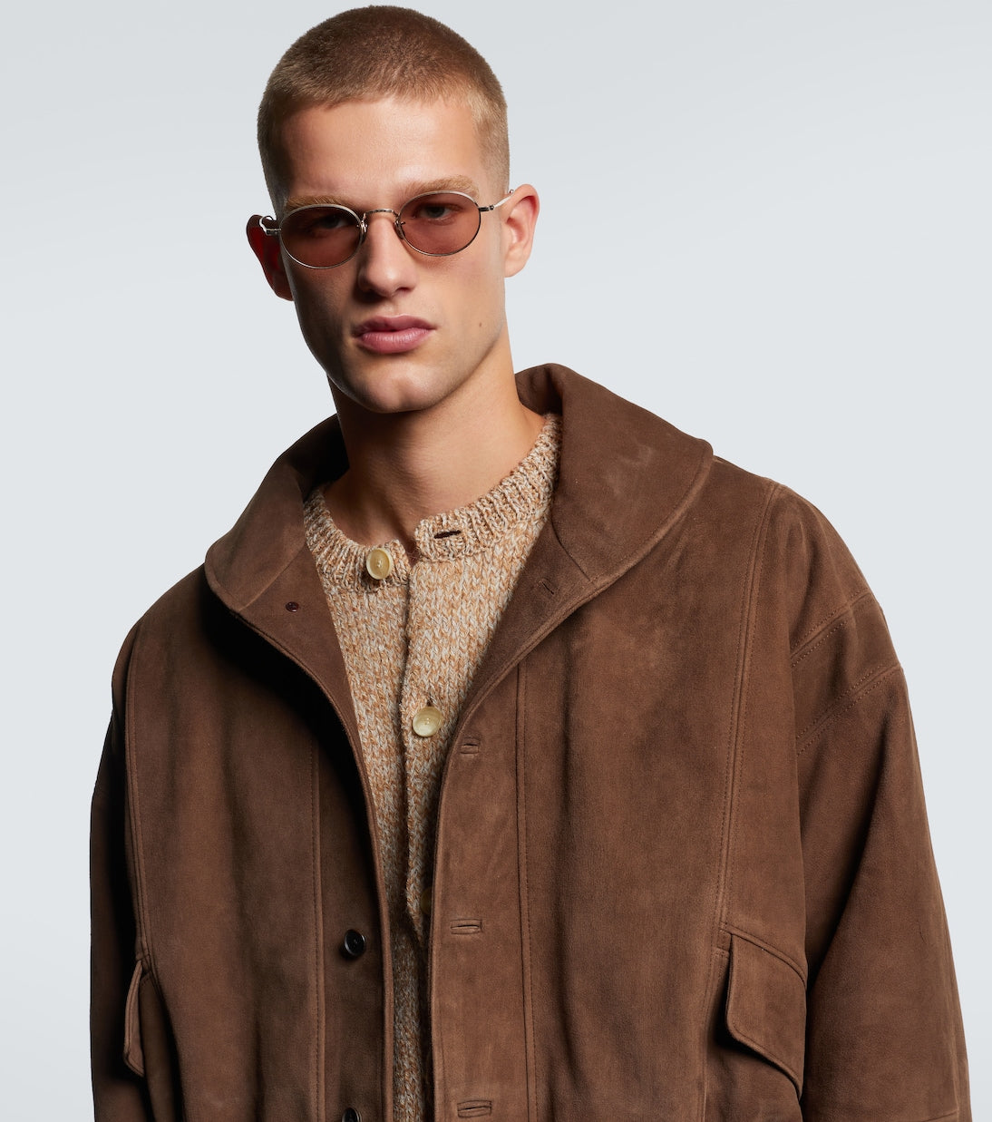 Auralee - x EYEVAN oval sunglasses