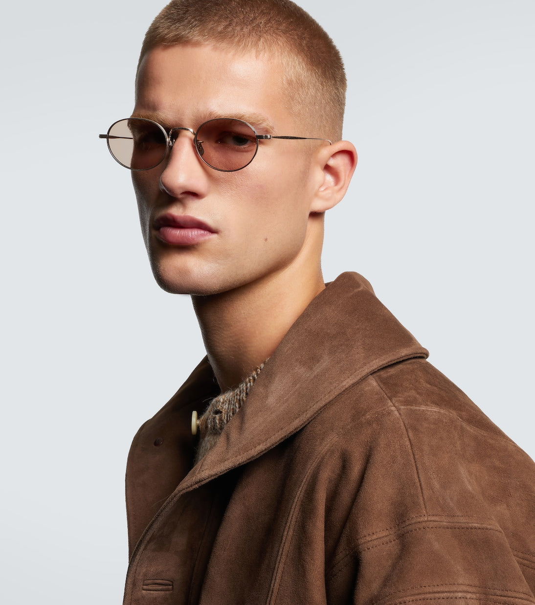 Auralee - x EYEVAN oval sunglasses