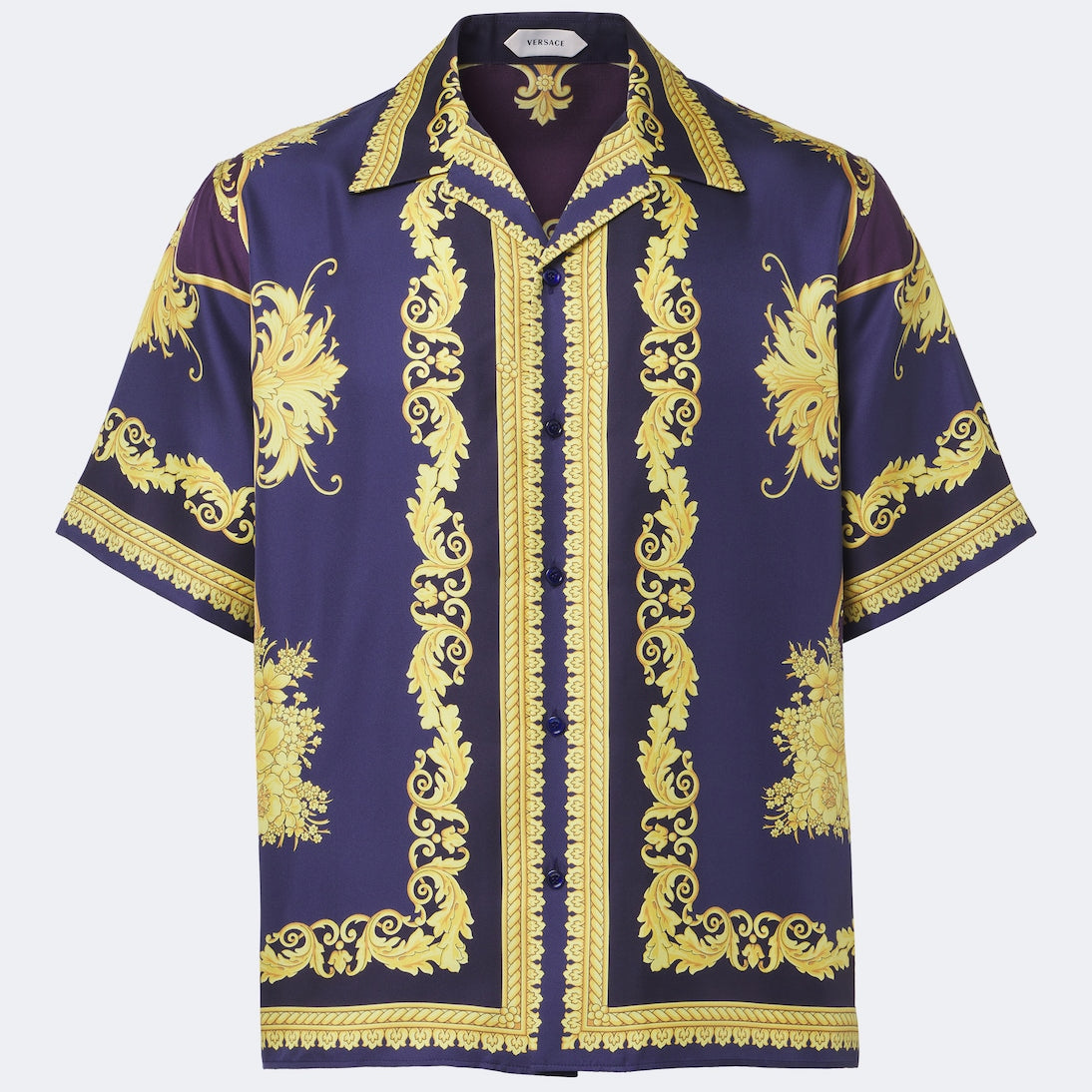 Versace - Barocco silk twill shirt