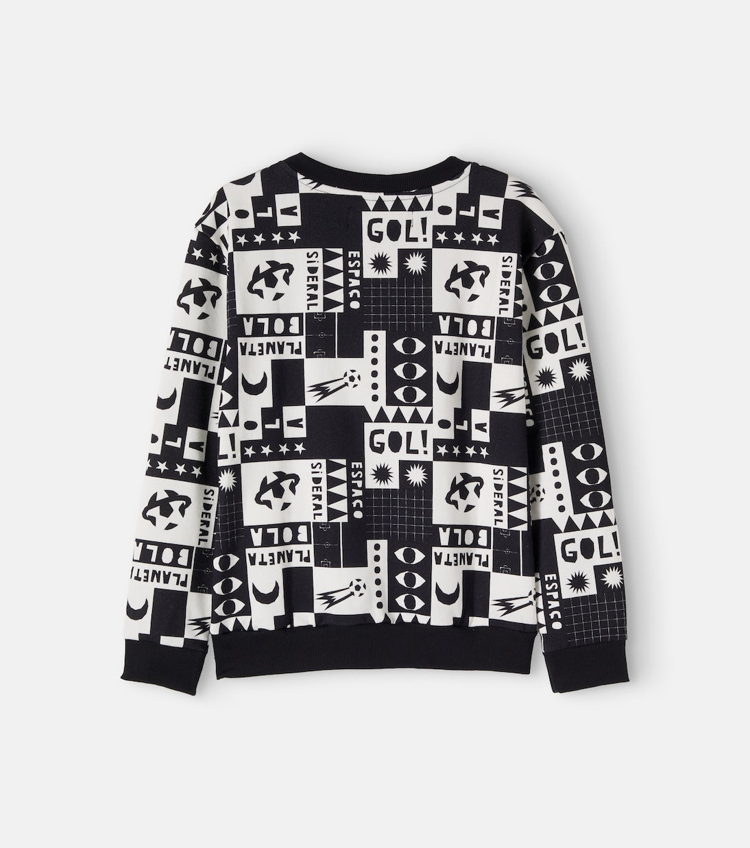 Fábula - Printed cotton-blend fleece sweatshirt