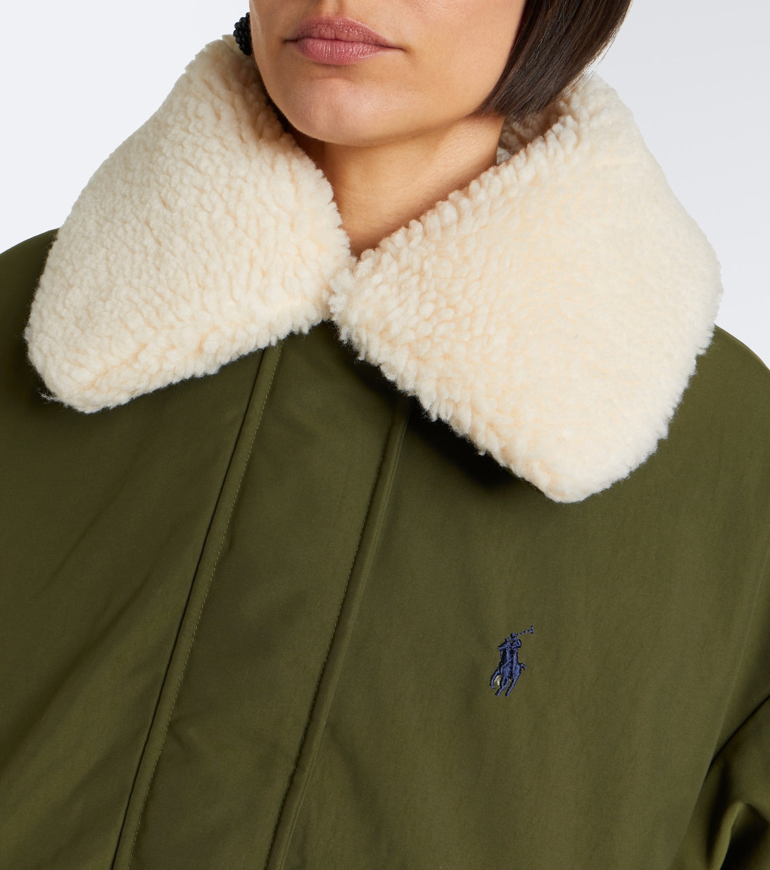 Polo Ralph Lauren - Teddy-trimmed technical down jacket
