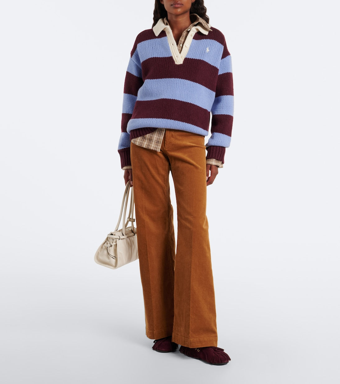 Polo Ralph Lauren - Cotton corduroy wide-leg pants