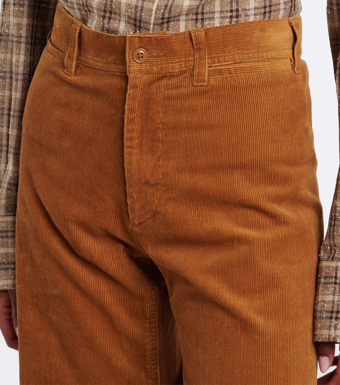 Polo Ralph Lauren - Cotton corduroy wide-leg pants