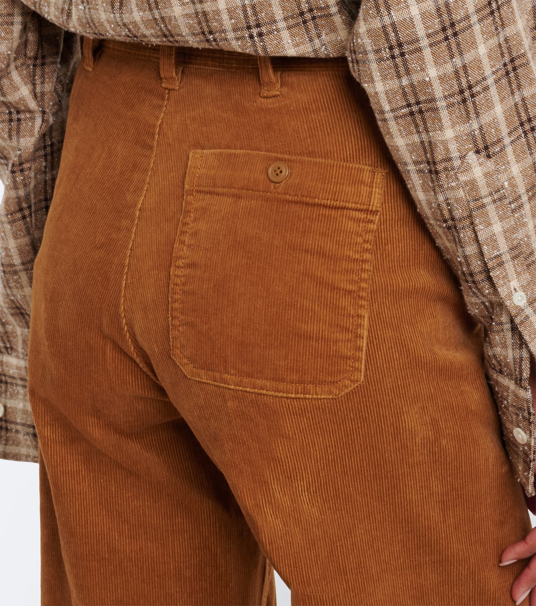 Polo Ralph Lauren - Cotton corduroy wide-leg pants