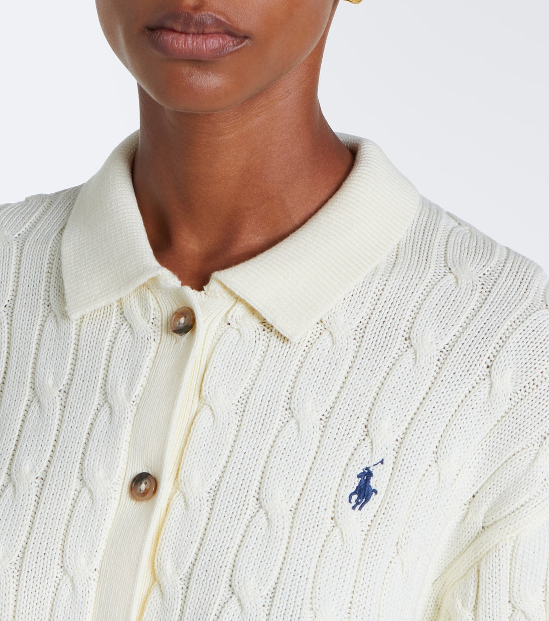 Polo Ralph Lauren - Cable-knit cotton cardigan