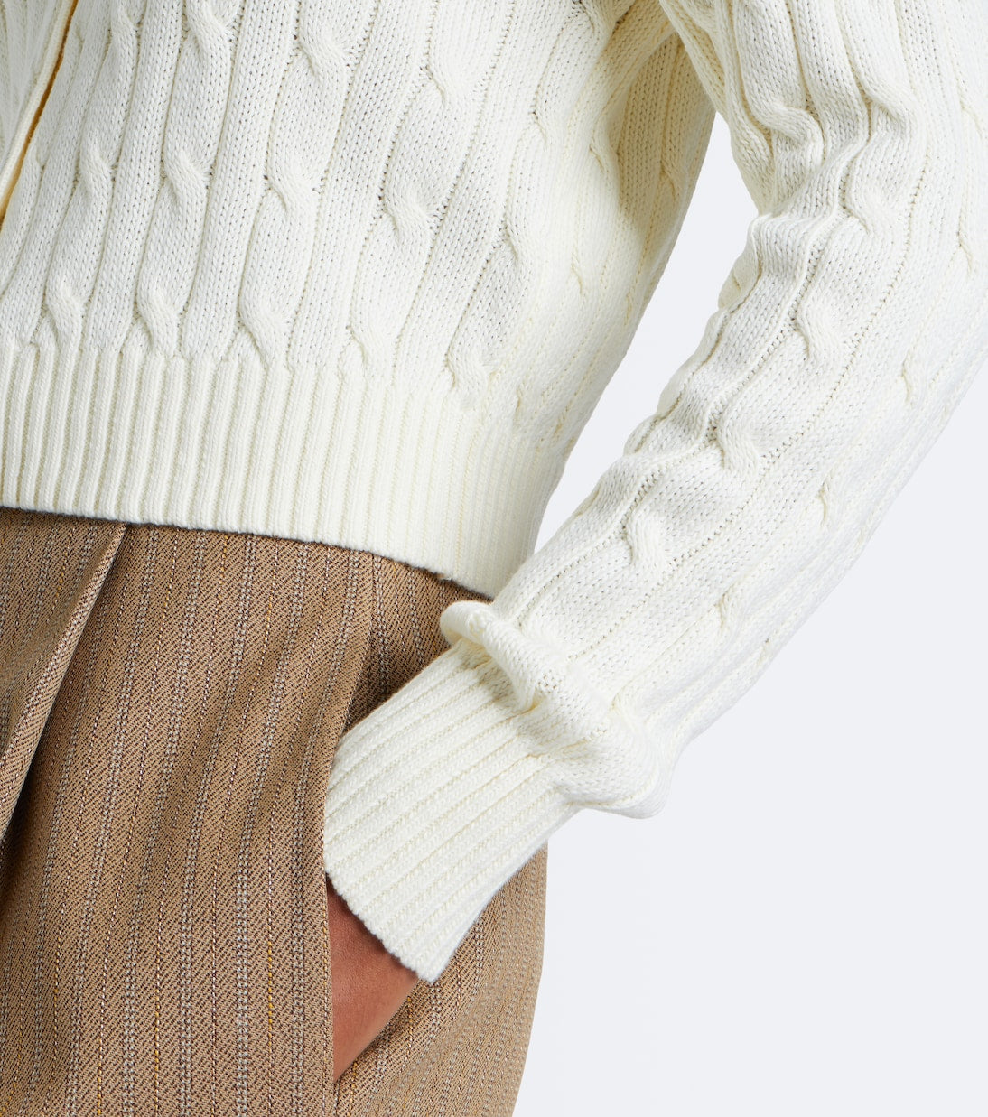 Polo Ralph Lauren - Cable-knit cotton cardigan