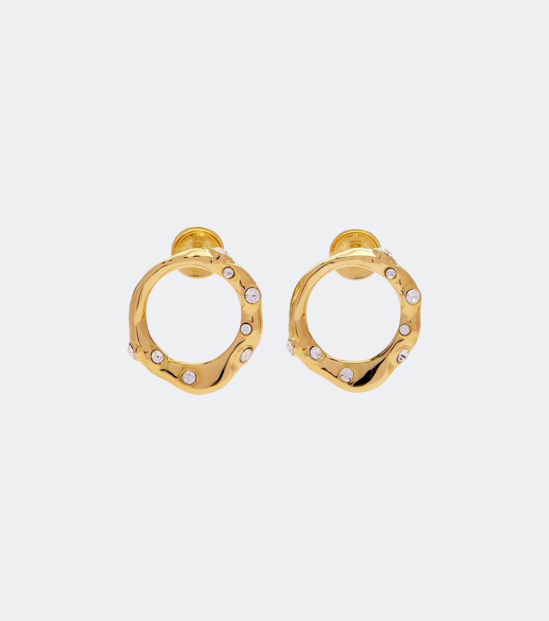 Dries Van Noten - Embellished stud earrings