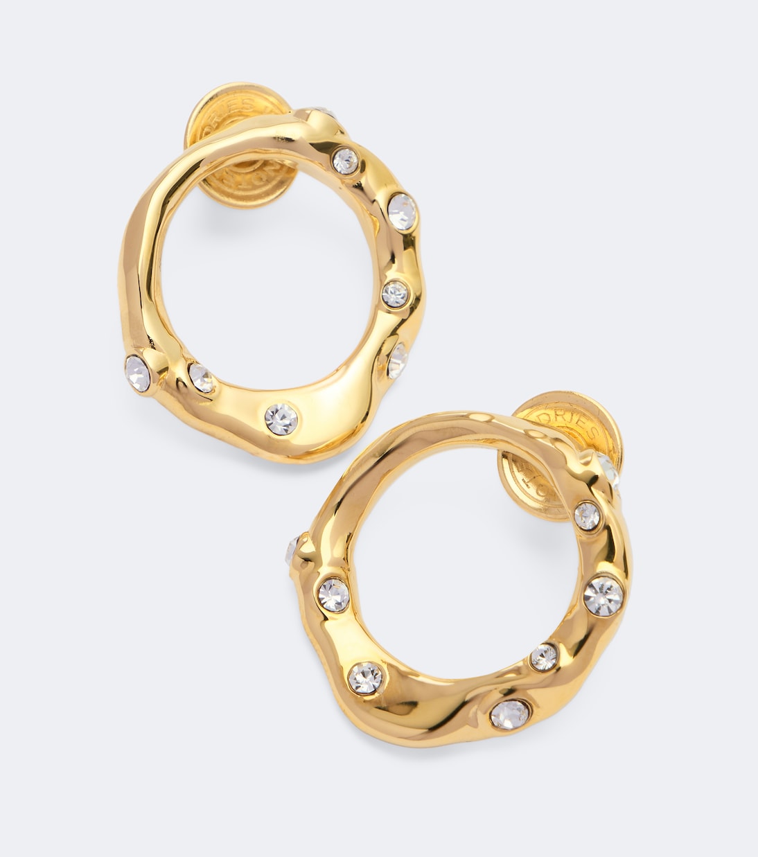 Dries Van Noten - Embellished stud earrings