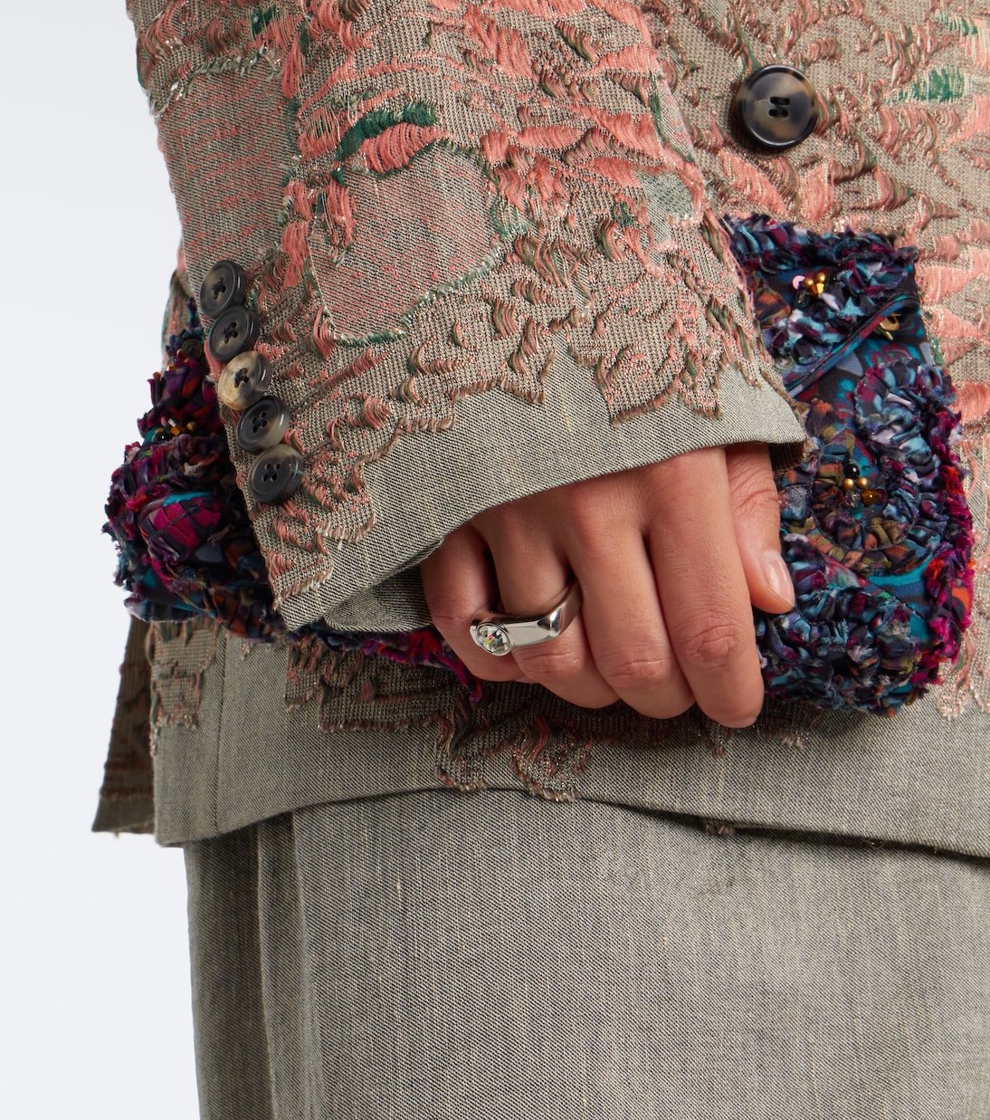 Dries Van Noten - Embellished ring