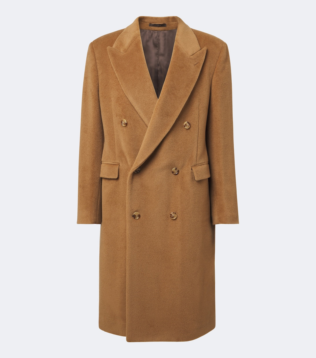 Lardini - Double-breasted virgin wool coat
