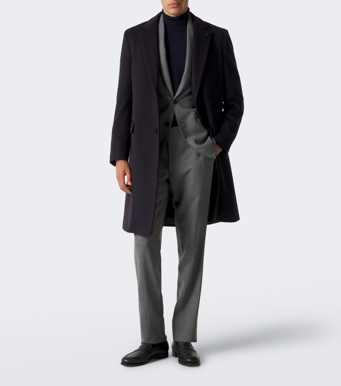 Lardini - Virgin wool overcoat