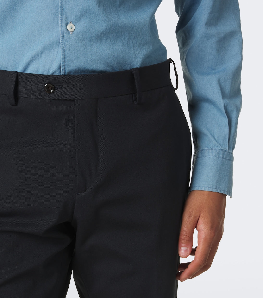 Lardini - Cotton-blend slim pants