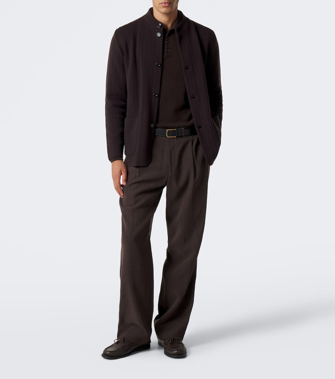 Lardini - Knitted wool and cashmere blazer