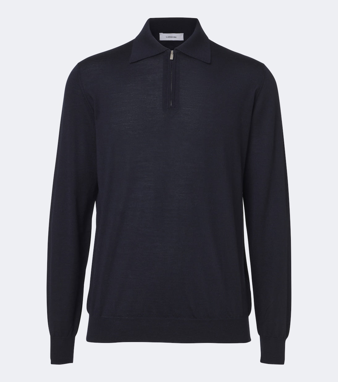 Lardini - Wool, silk, and cashmere polo sweater