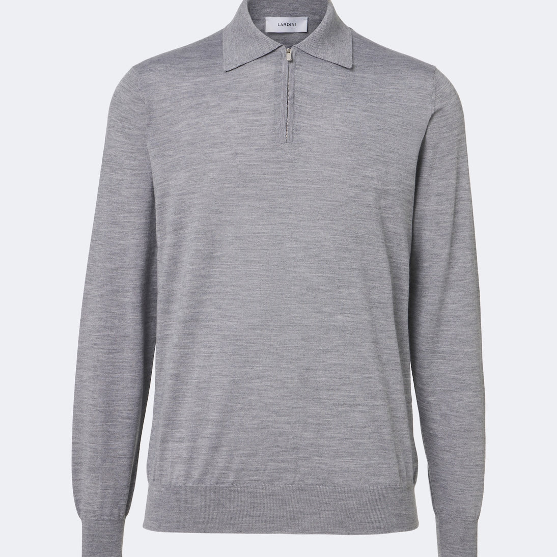 Lardini - Wool, silk, and cashmere polo sweater