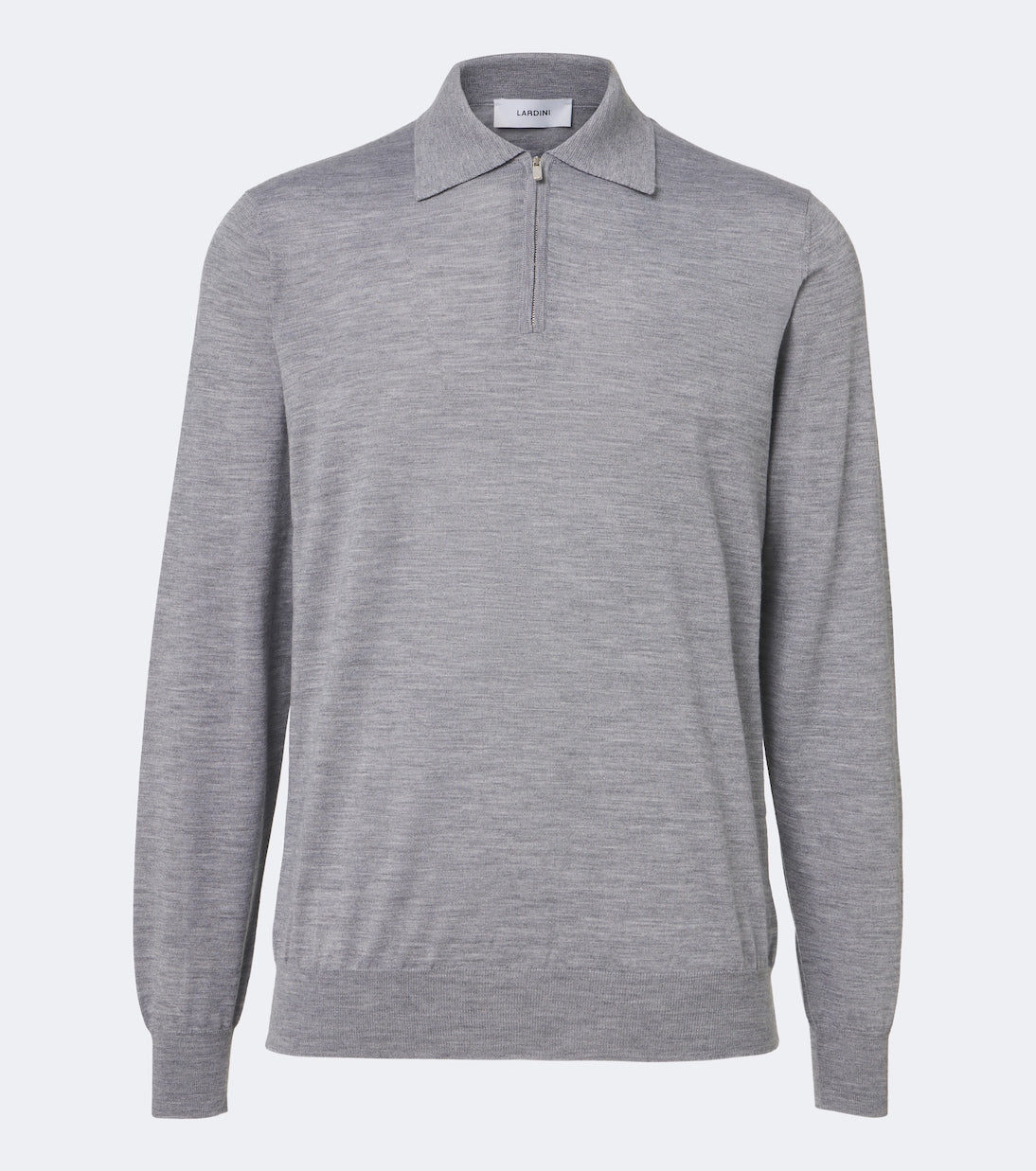 Lardini - Wool, silk, and cashmere polo sweater