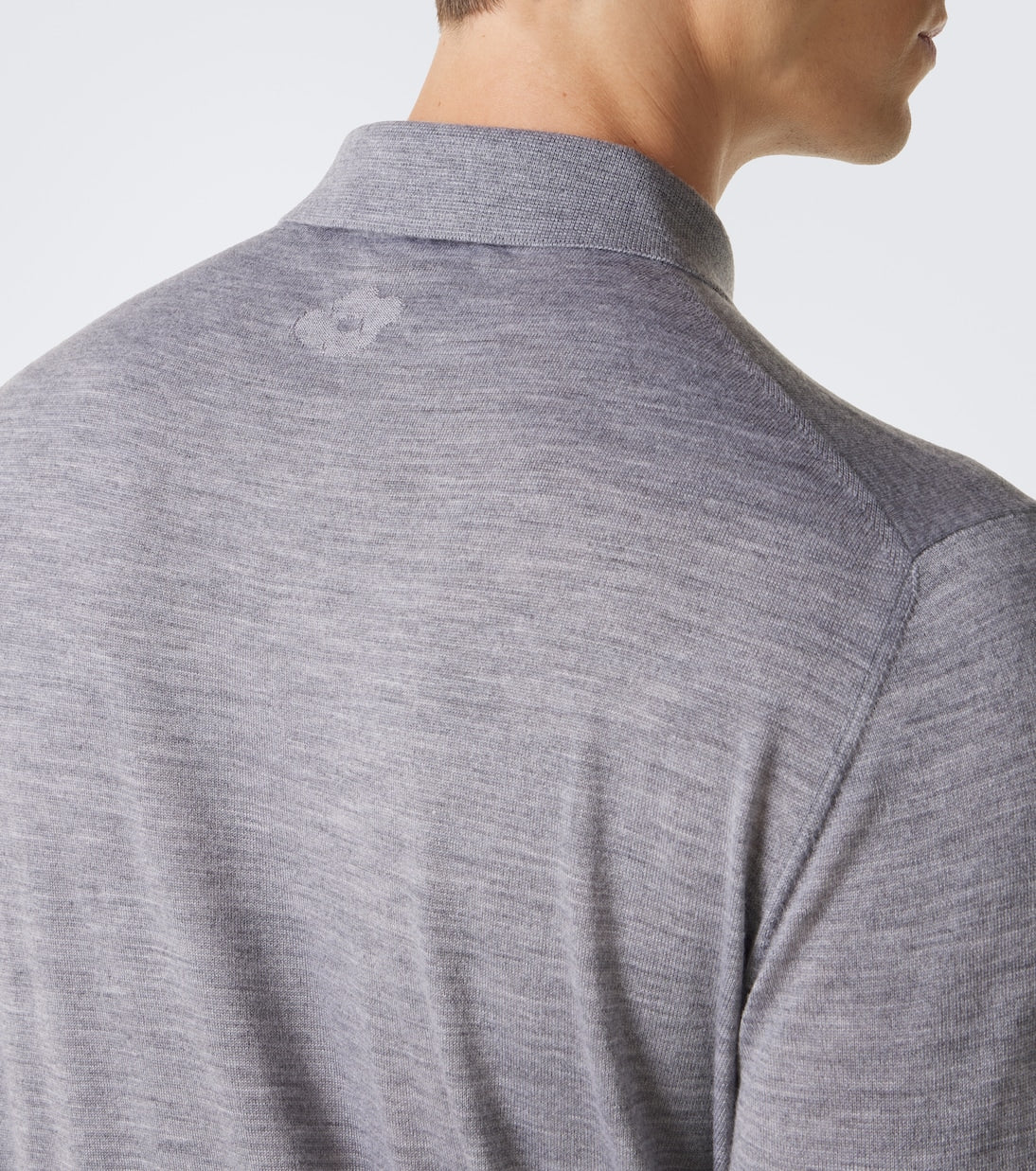 Lardini - Wool, silk, and cashmere polo sweater