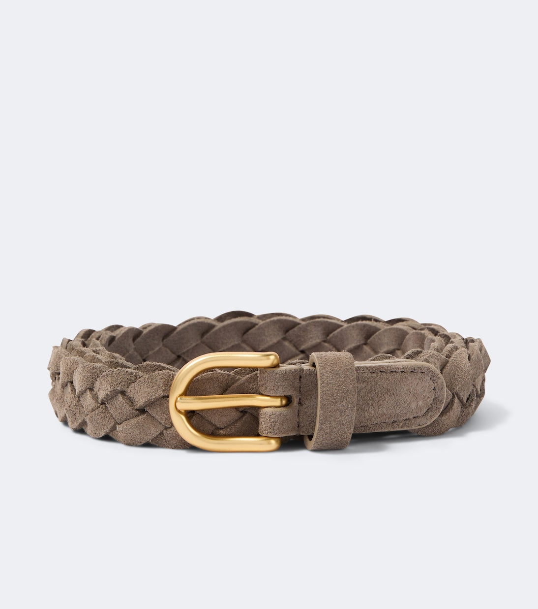 Lardini - Braided suede belt