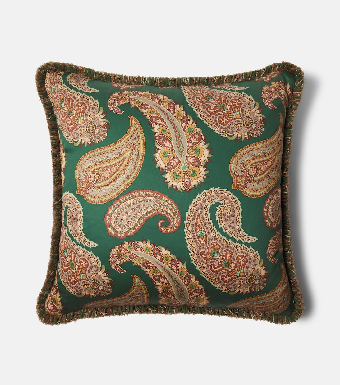 Etro - Paisley cotton cushion