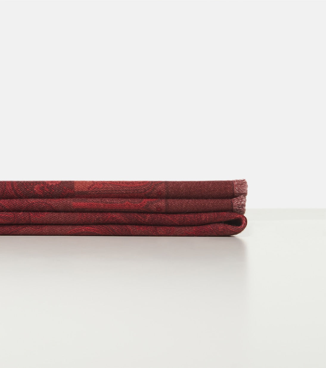 Etro - Paisley printed wool throw