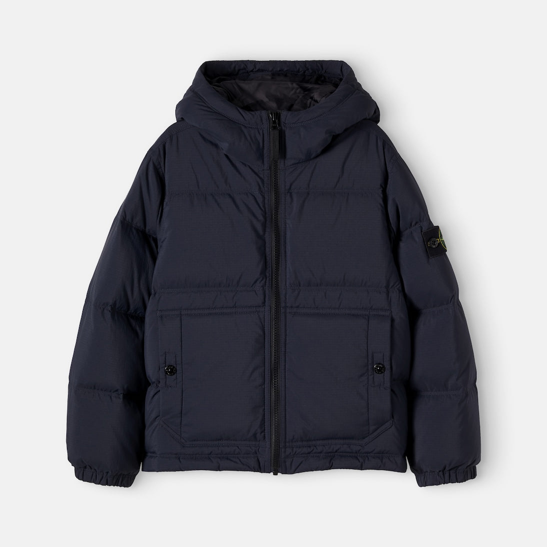 Stone Island Junior - Compass quilted down jacket
