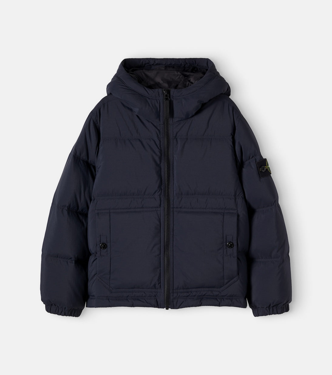 Stone Island Junior - Compass quilted down jacket