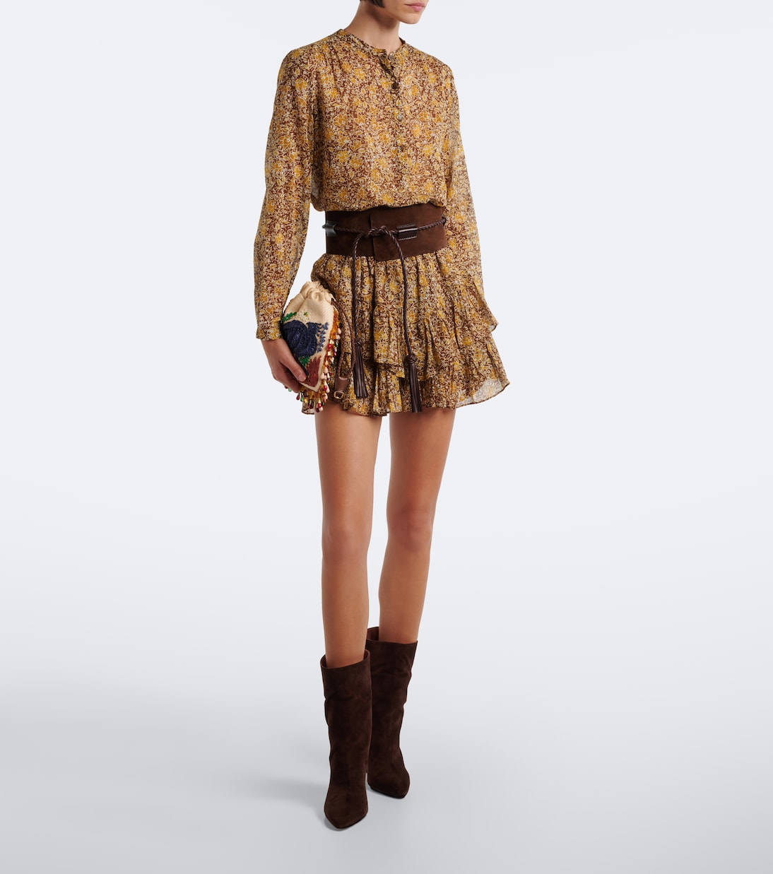 Paris Texas - Elsa suede ankle boots