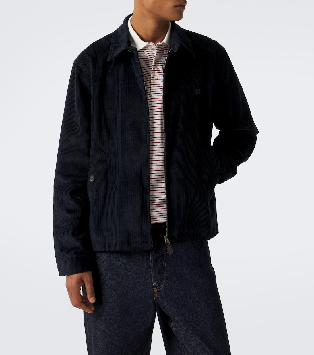 Wales Bonner - Drew cotton corduroy jacket