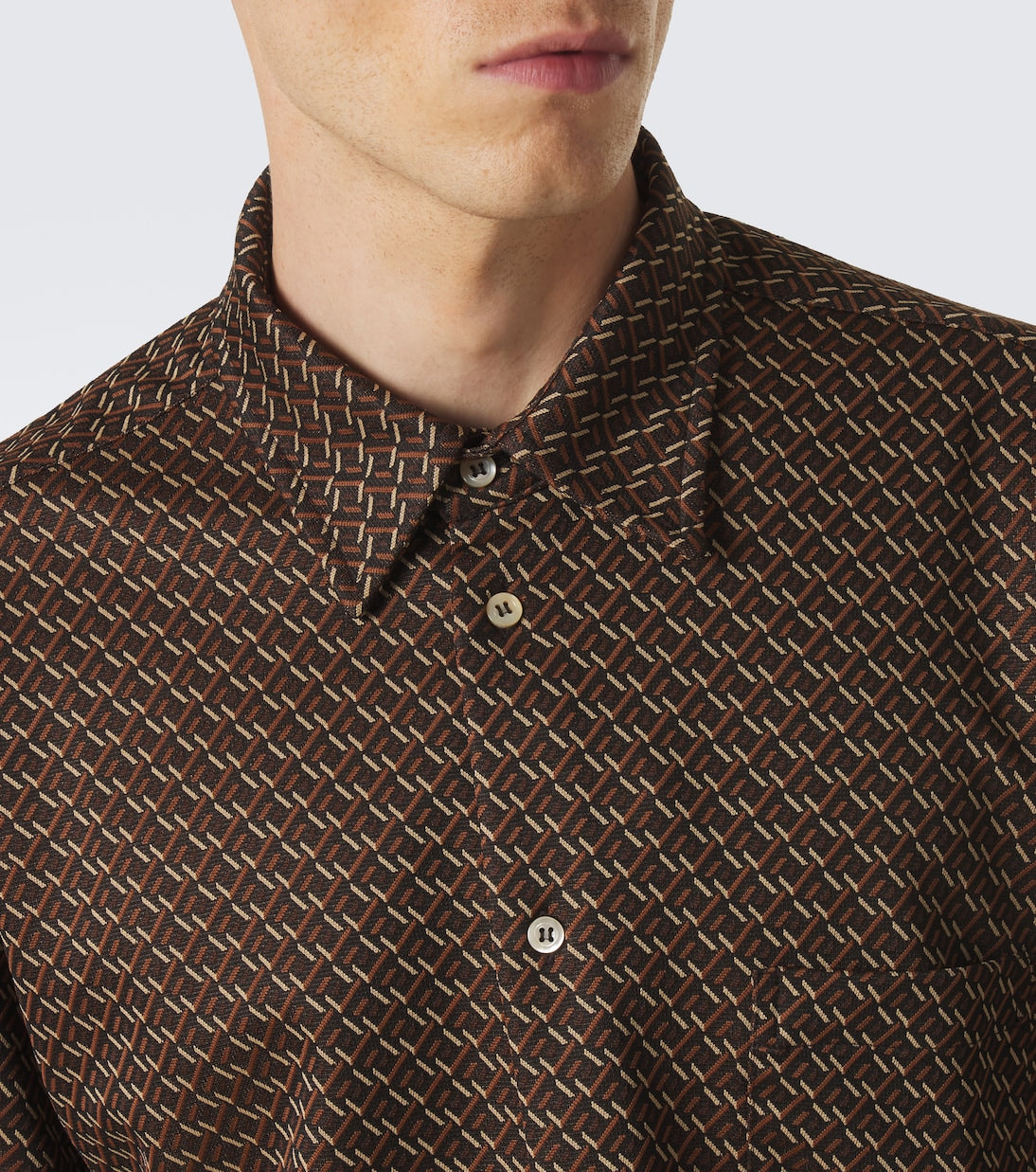 Wales Bonner - Doshi jacquard shirt