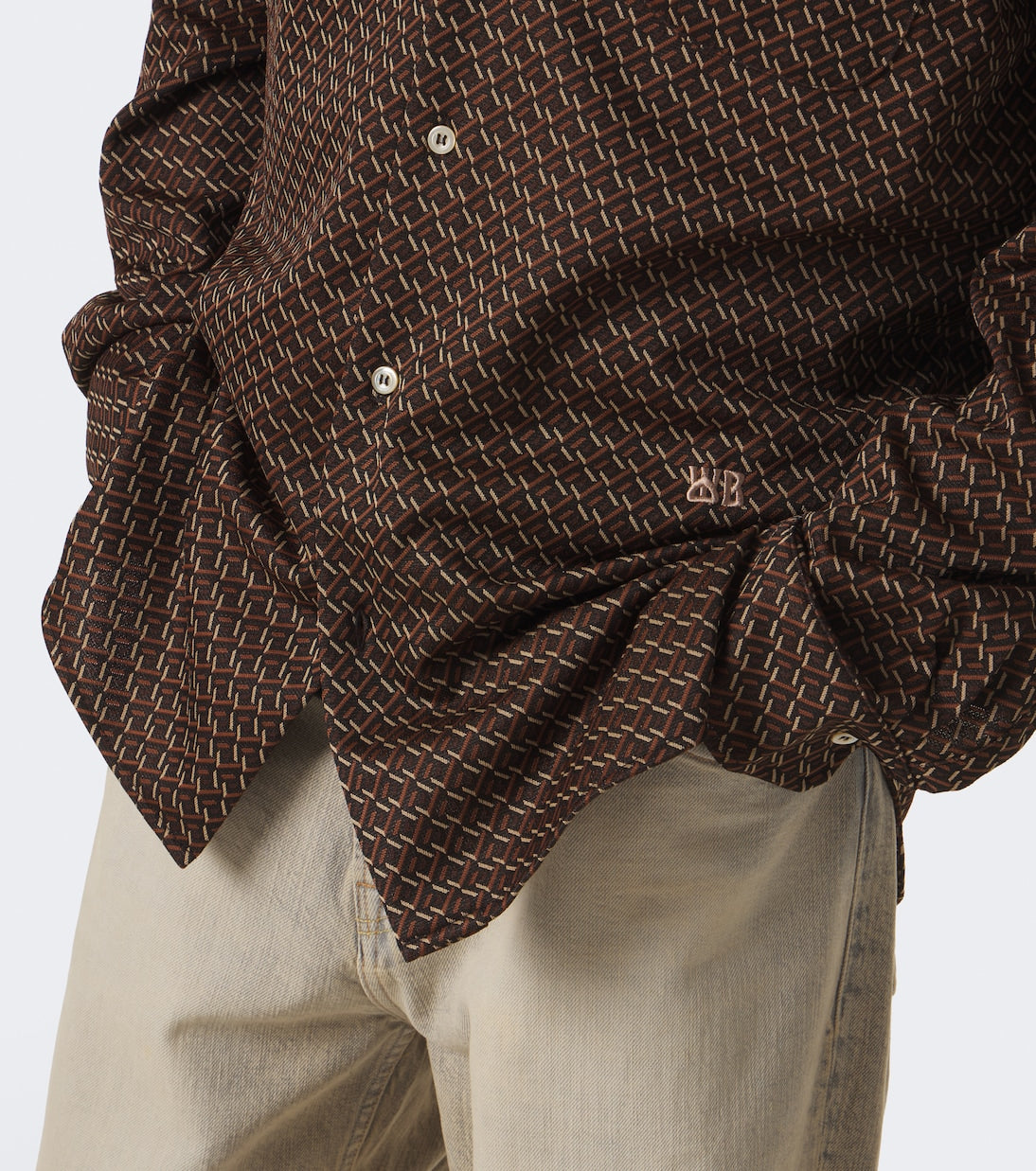 Wales Bonner - Doshi jacquard shirt