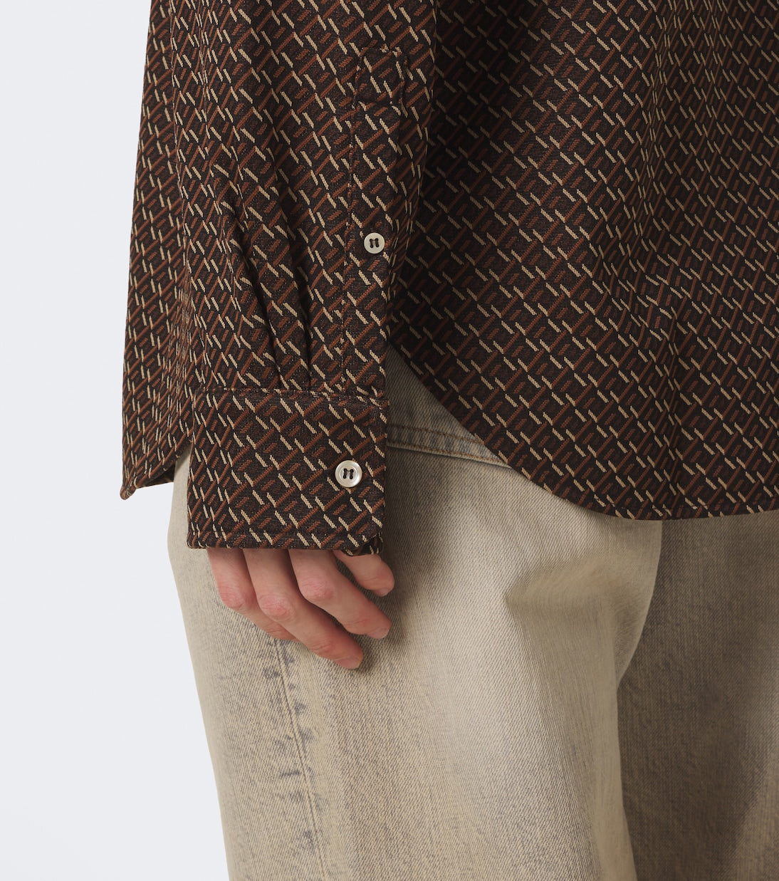 Wales Bonner - Doshi jacquard shirt