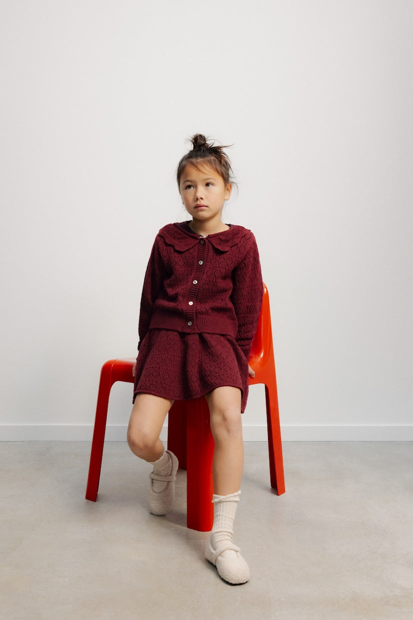 The New Society - Luma knitted skirt