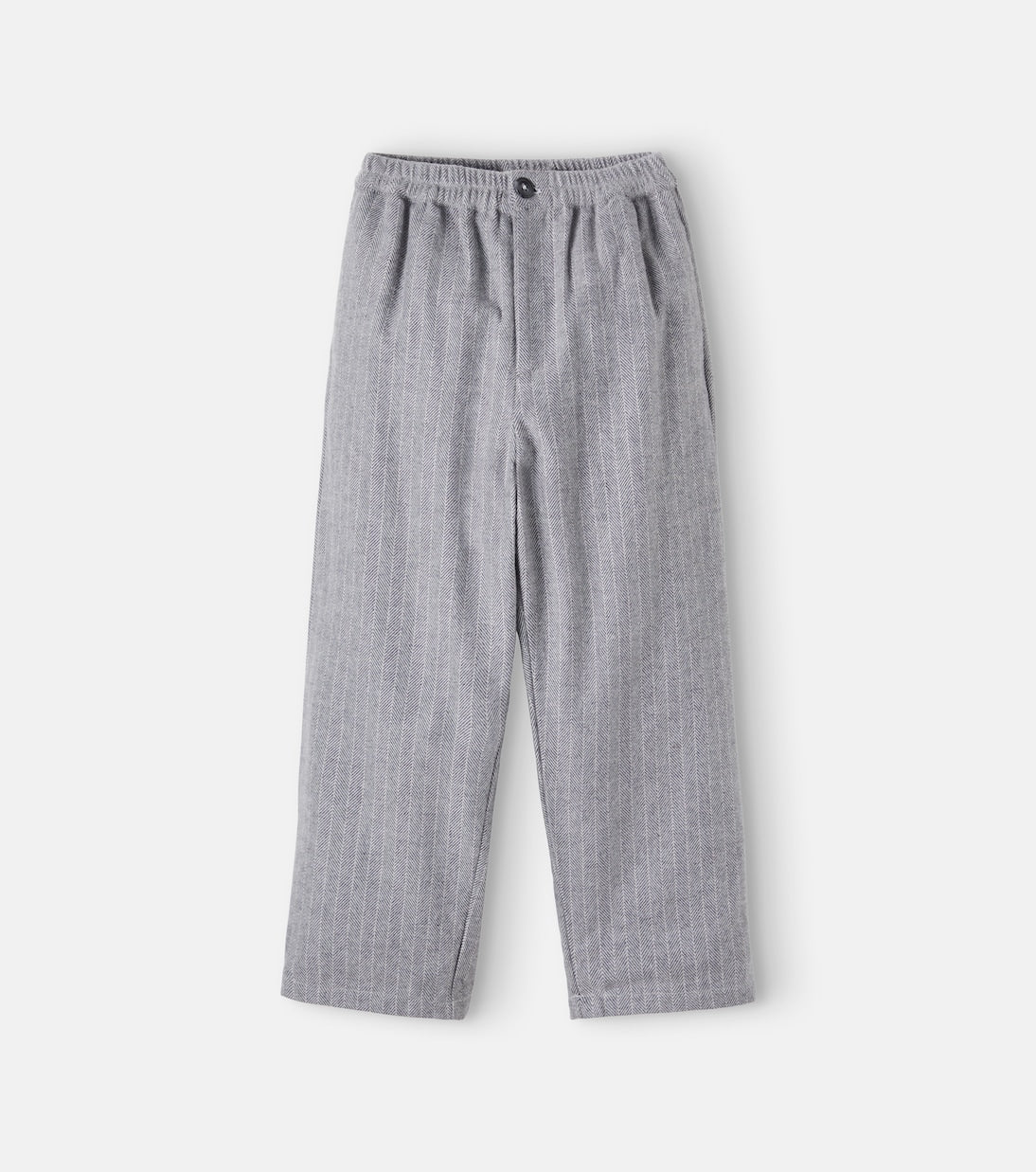 The New Society - Cliff herringbone cotton pants