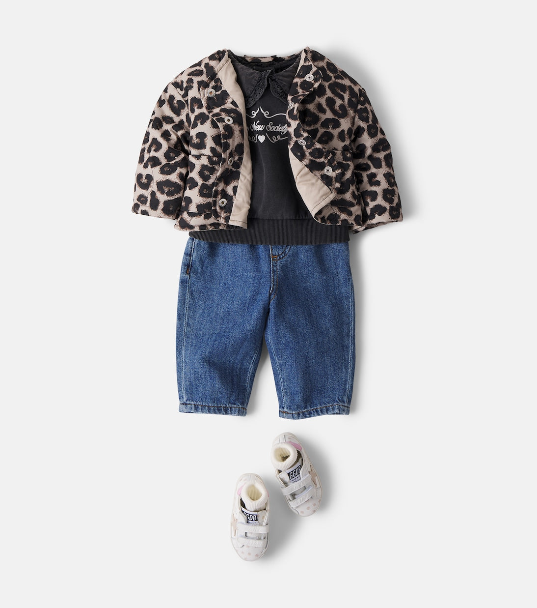 The New Society - Baby Bluff cotton sweatshirt