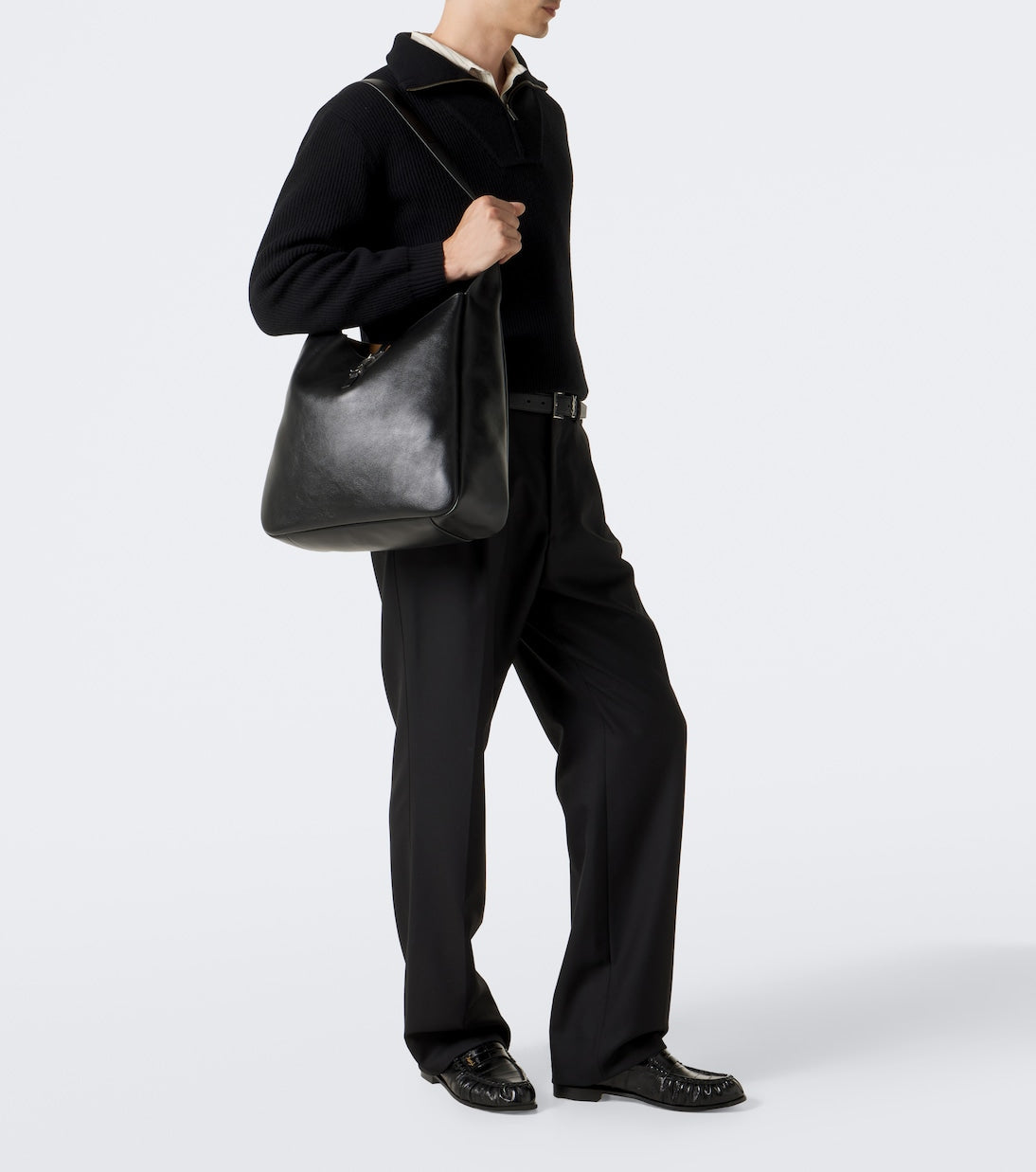 Saint Laurent - Le 5 à 7 Maxi leather shoulder bag
