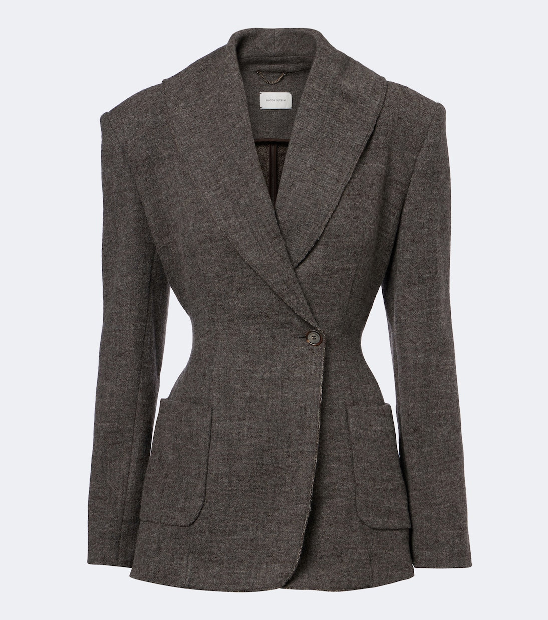 Magda Butrym - Double-breasted wool and cashmere-blend blazer