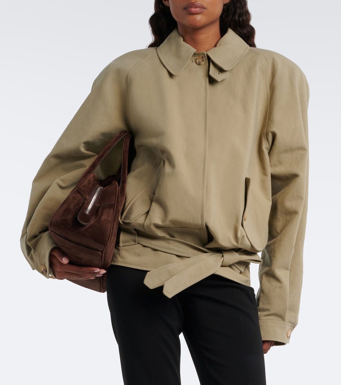 Magda Butrym - Belted cotton jacket