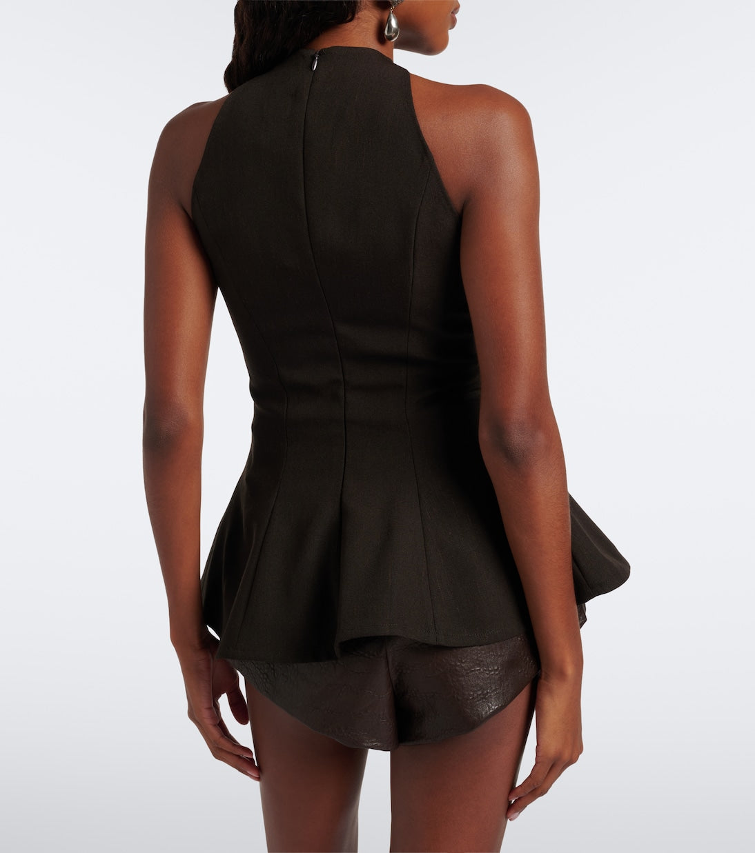 Magda Butrym - Peplum wool top