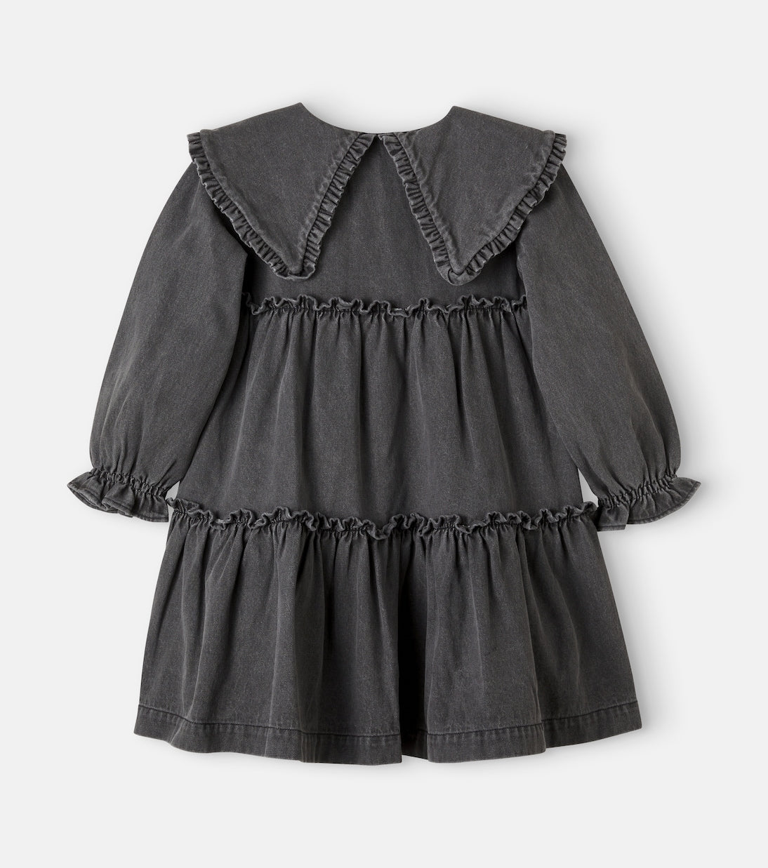 C'era Una Volta - Viola embroidered cotton dress