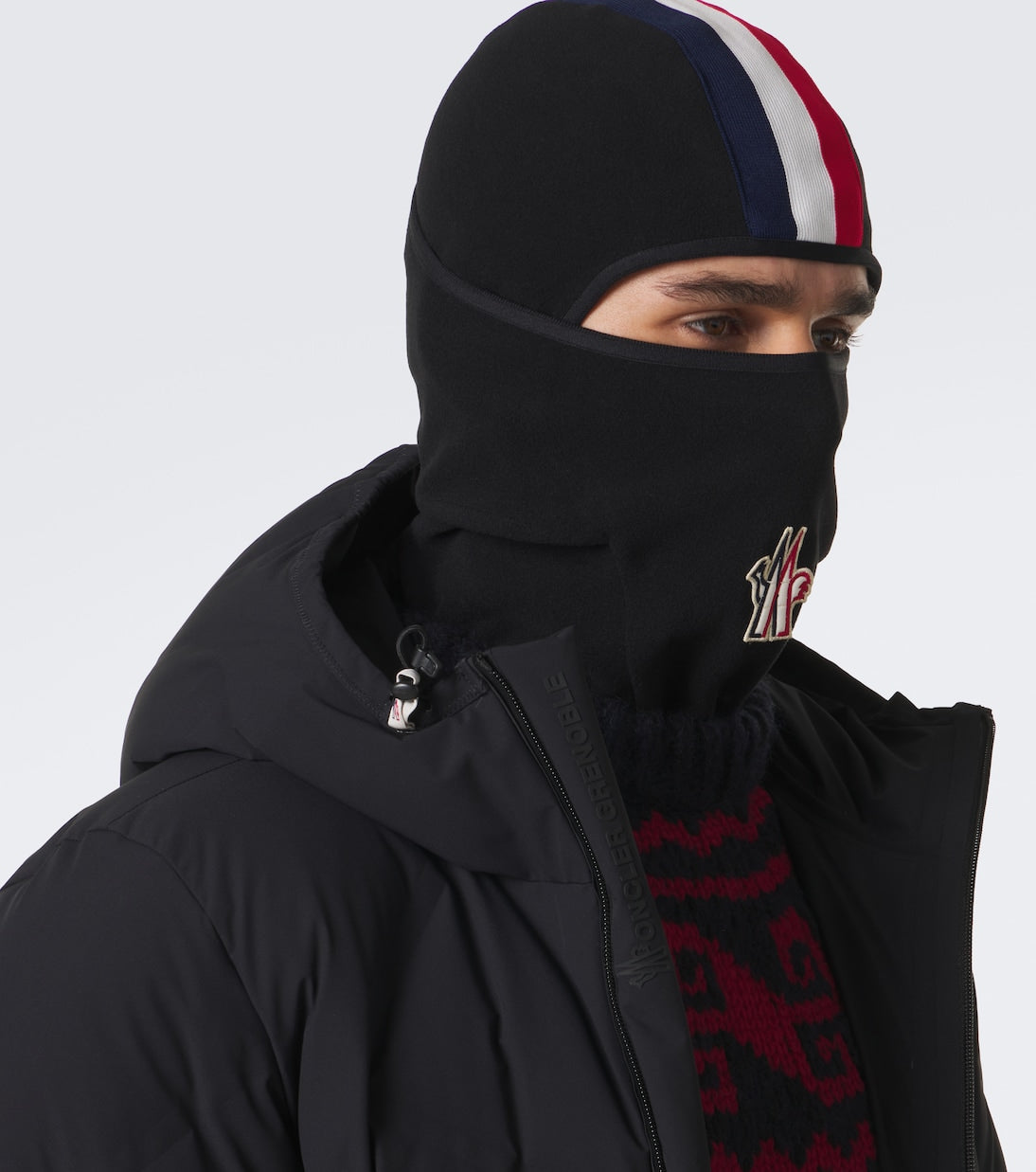 Moncler Grenoble - Logo fleece balaclava