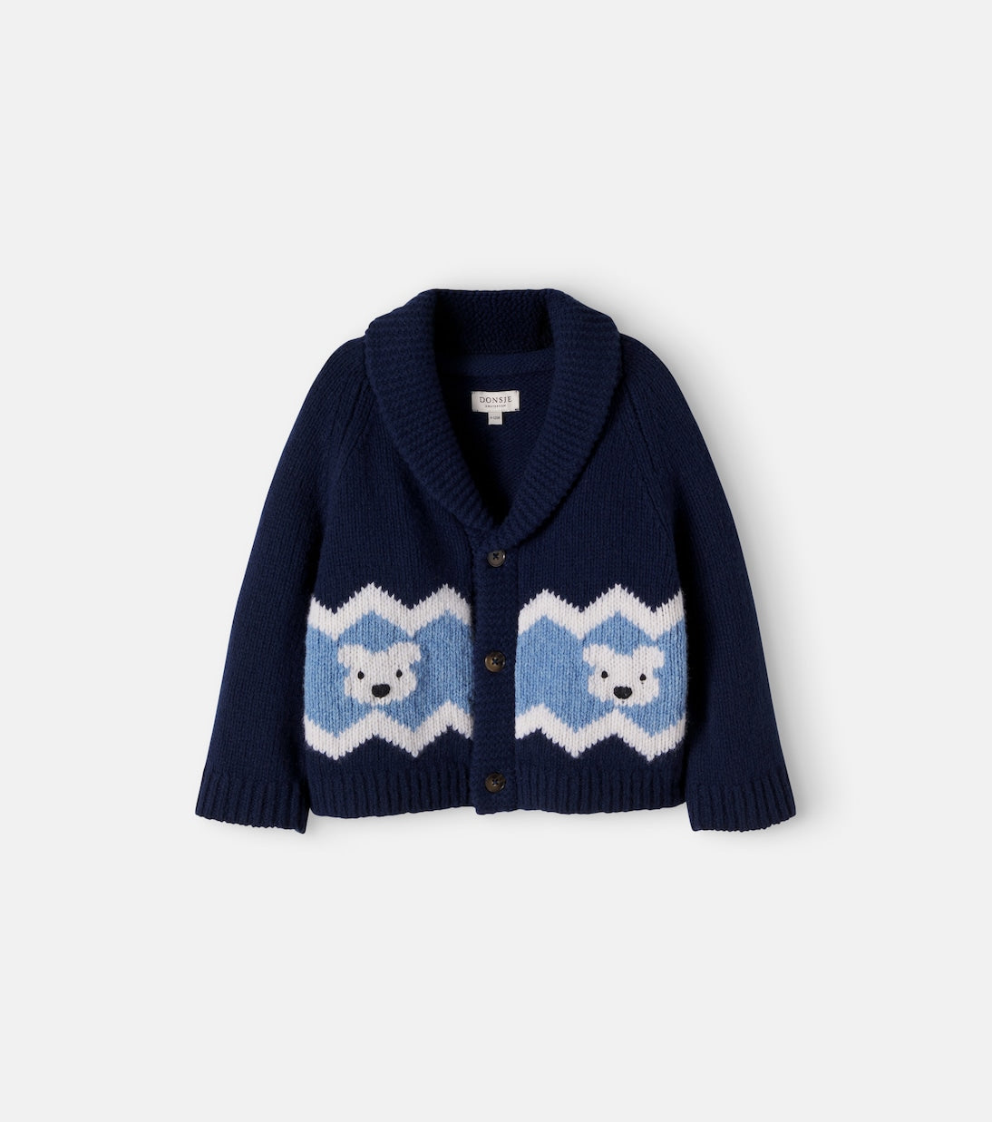 Donsje - Baby Kwinten wool cardigan