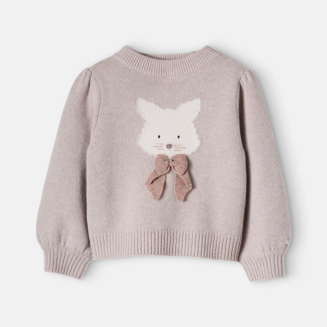 Donsje - Denna embroidered wool sweater