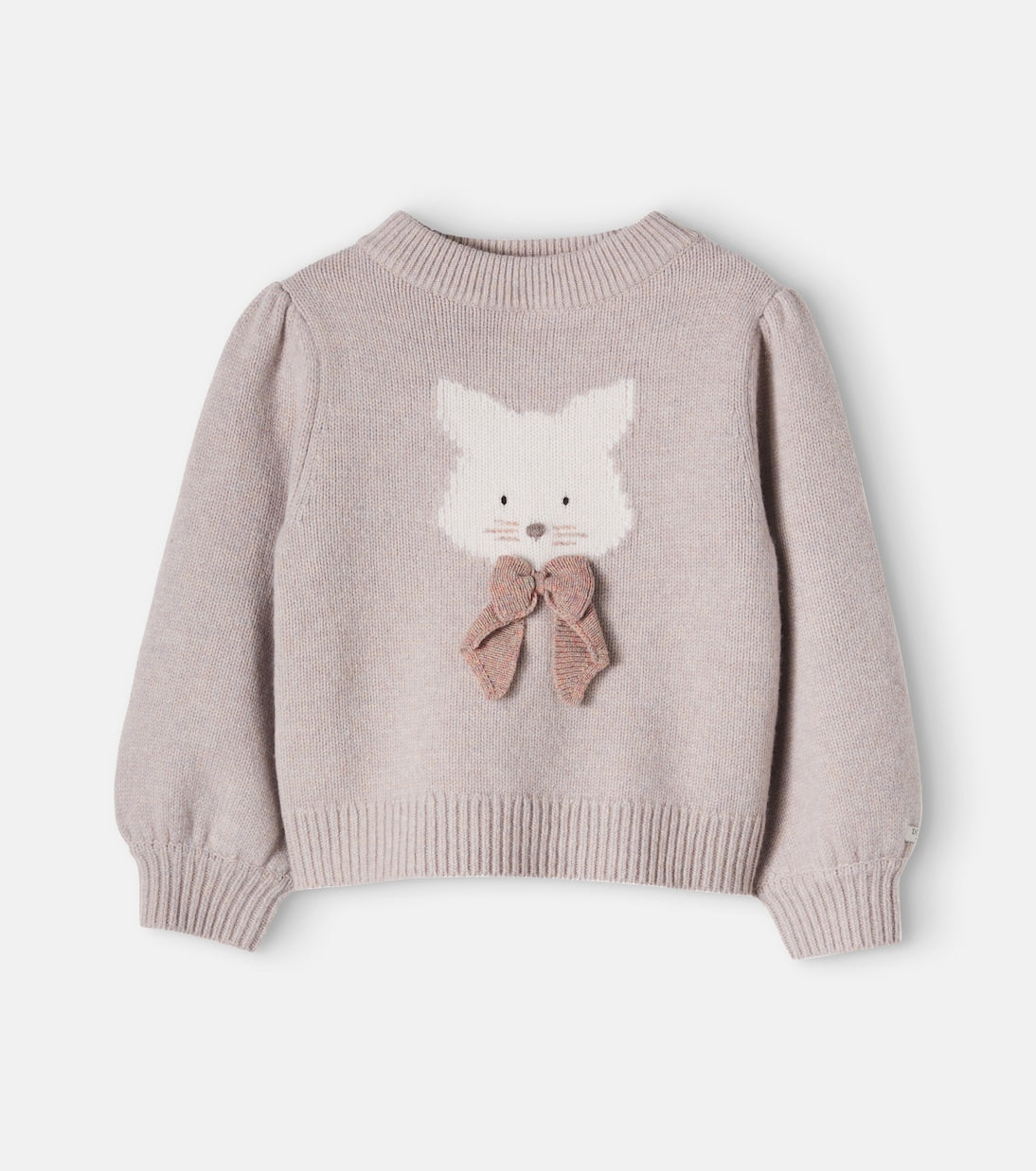 Donsje - Denna embroidered wool sweater