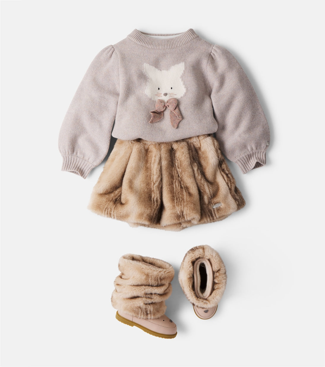 Donsje - Denna embroidered wool sweater