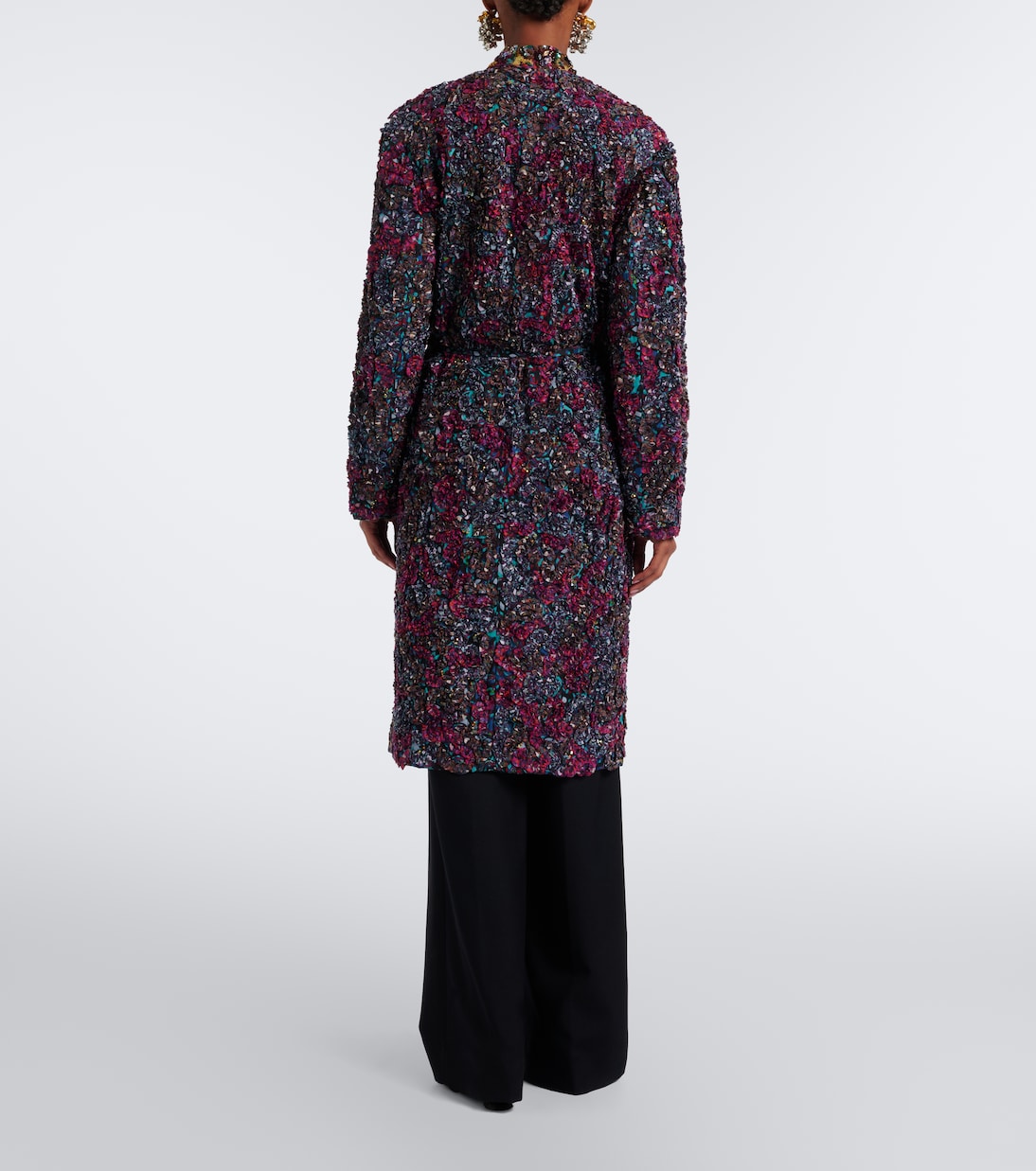 Dries Van Noten - Embellished embroidered coat