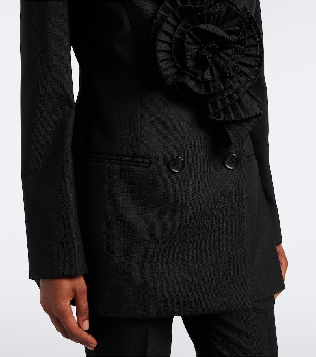 Blumarine - Floral-appliqué blazer