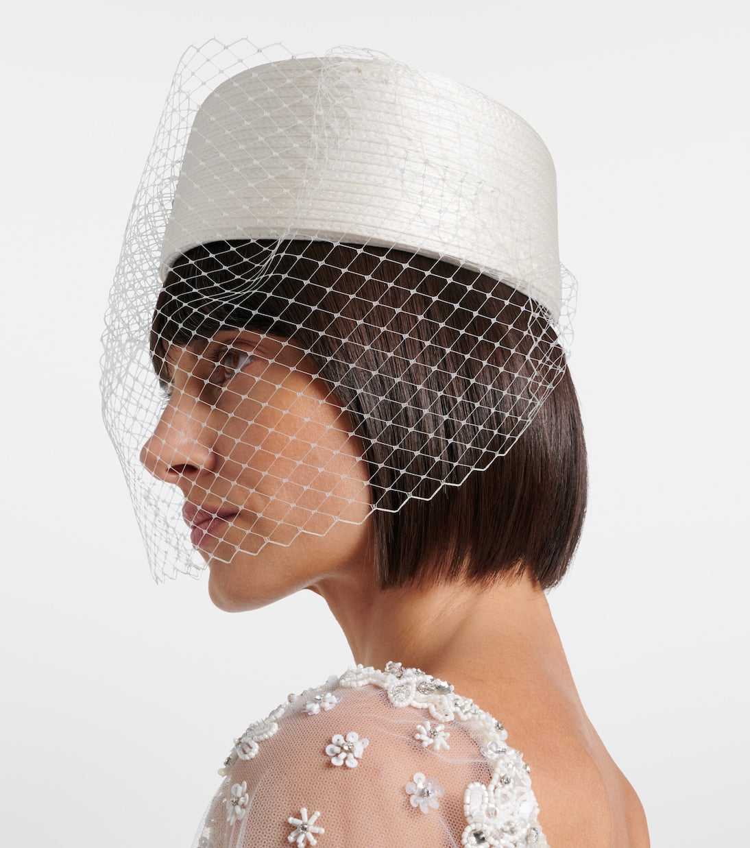 Jennifer Behr - Silk-blend hat